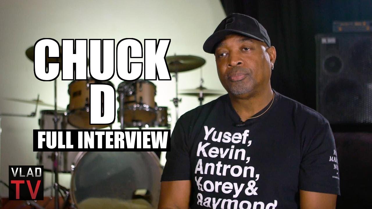 Chuck D on Public Enemy, Flavor Flav, Ice Cube, 2Pac, Eminem, Trump, Kid Rock (Full Interview)