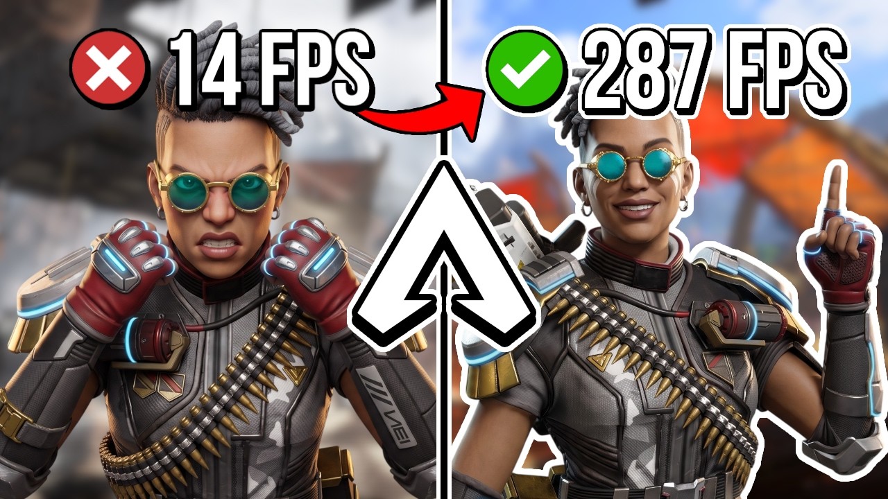 ⚙️APEX LEGENDS: ULTIMATE FPS BOOST🔥| Fix Lag & Stutter✔️