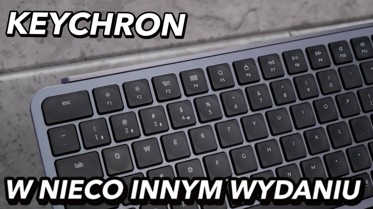 Bezprzewodowa klawiatura o niskim profilu - Keychron B6 Pro