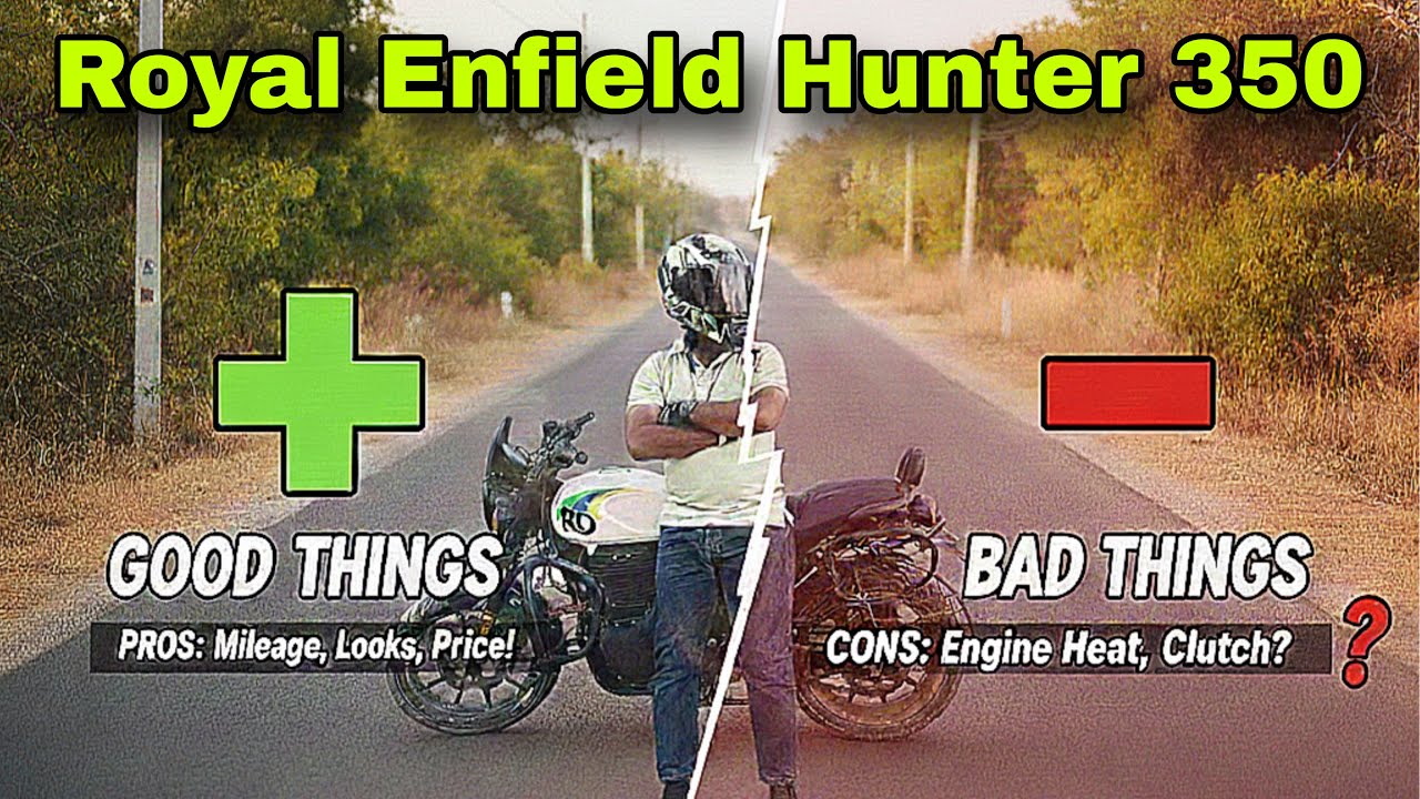 😡 Watch this 😡Royal enfield hunter 350🏍️ Good & bad things😡   #hunter350 #royalenfield