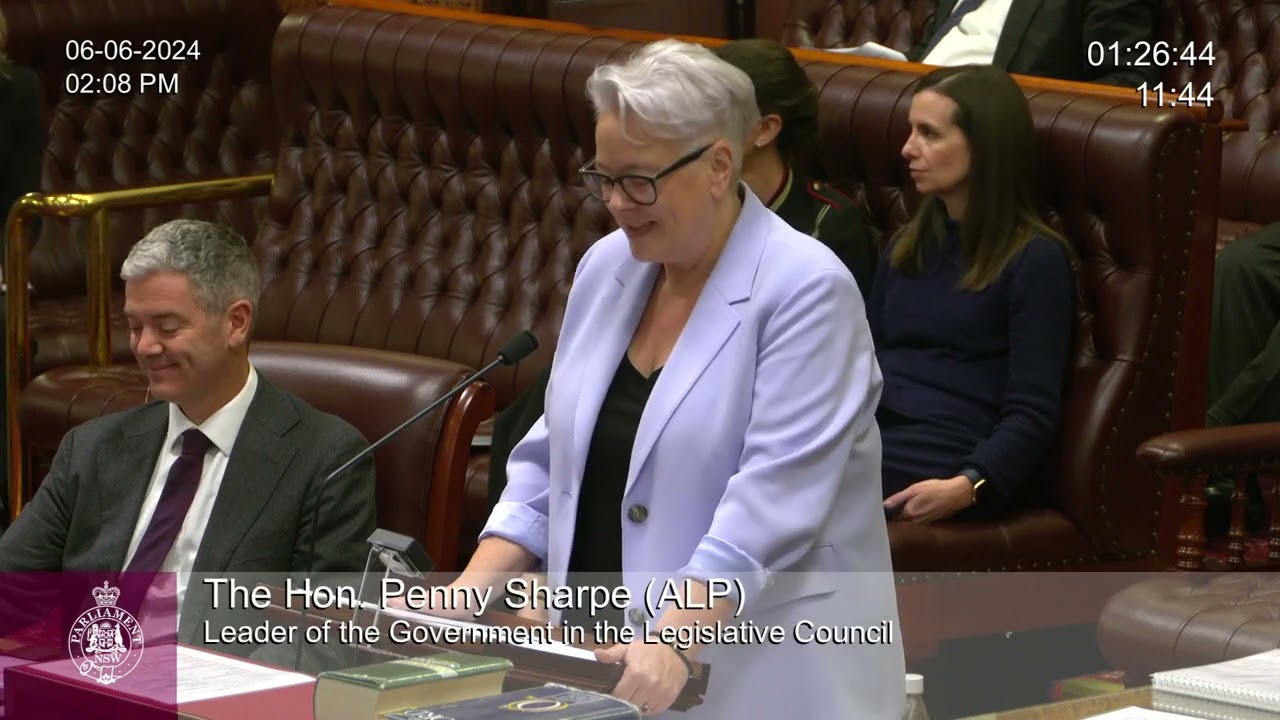 Formal State Apology for the Criminalisation of Homosexuality, the Hon Penny Sharpe