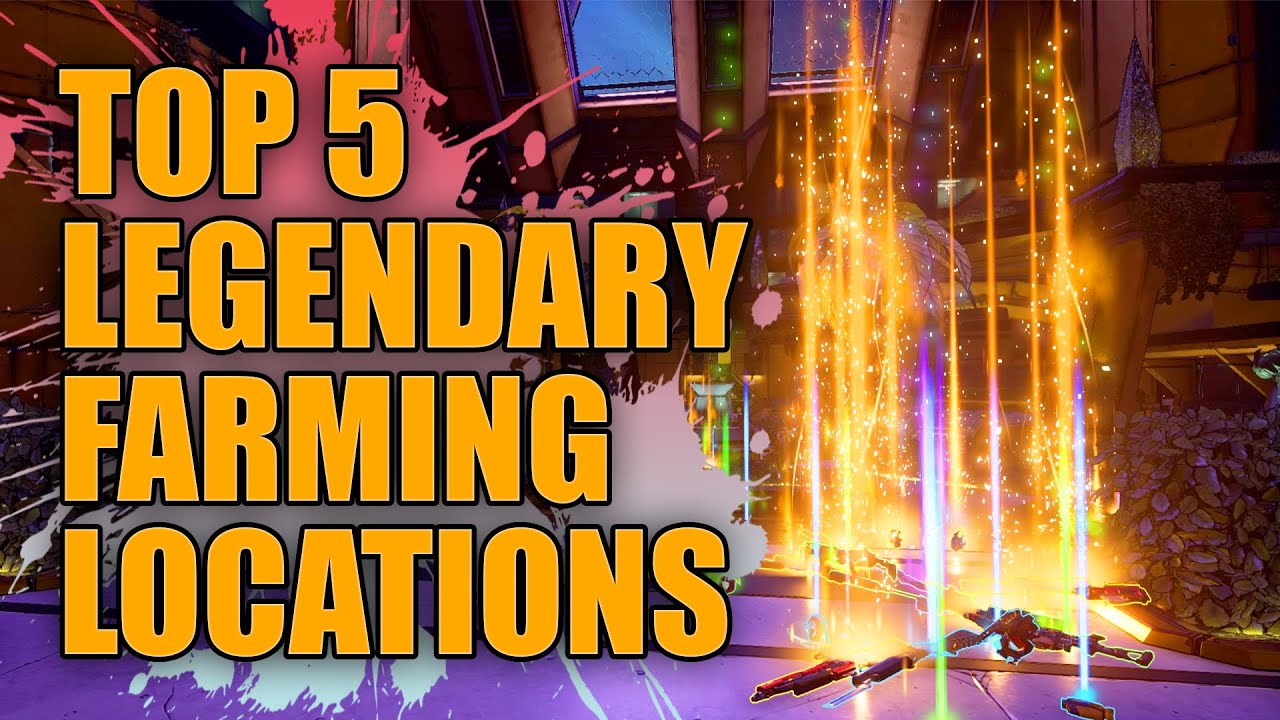 Borderlands 3 Top 5 Legendary Farming Locations | Get Legendaries Fast