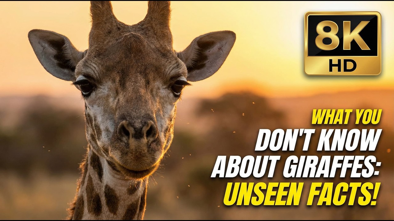 what you don't know about giraffes 🦒 🌍