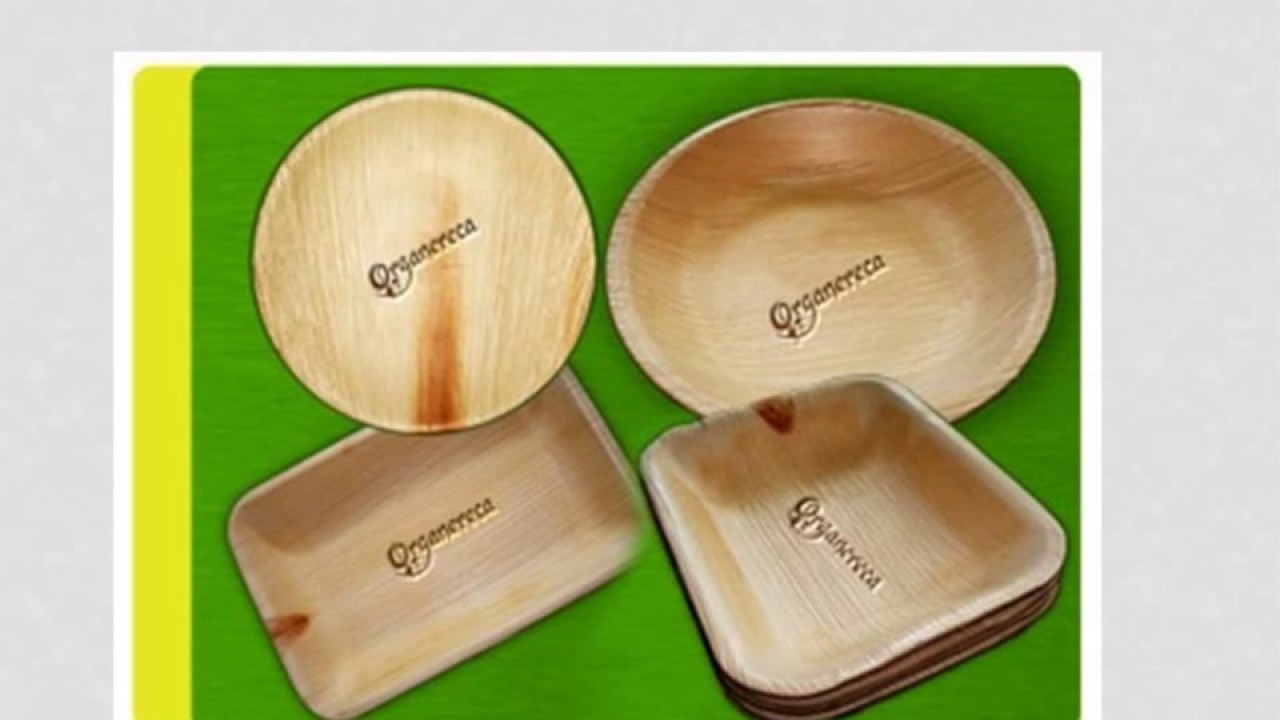 Eco friendly plates and bowls