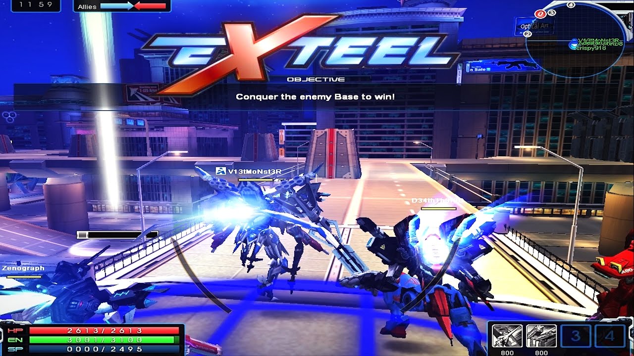 Exteel | Last 2 matches before shutdown | Territory Control