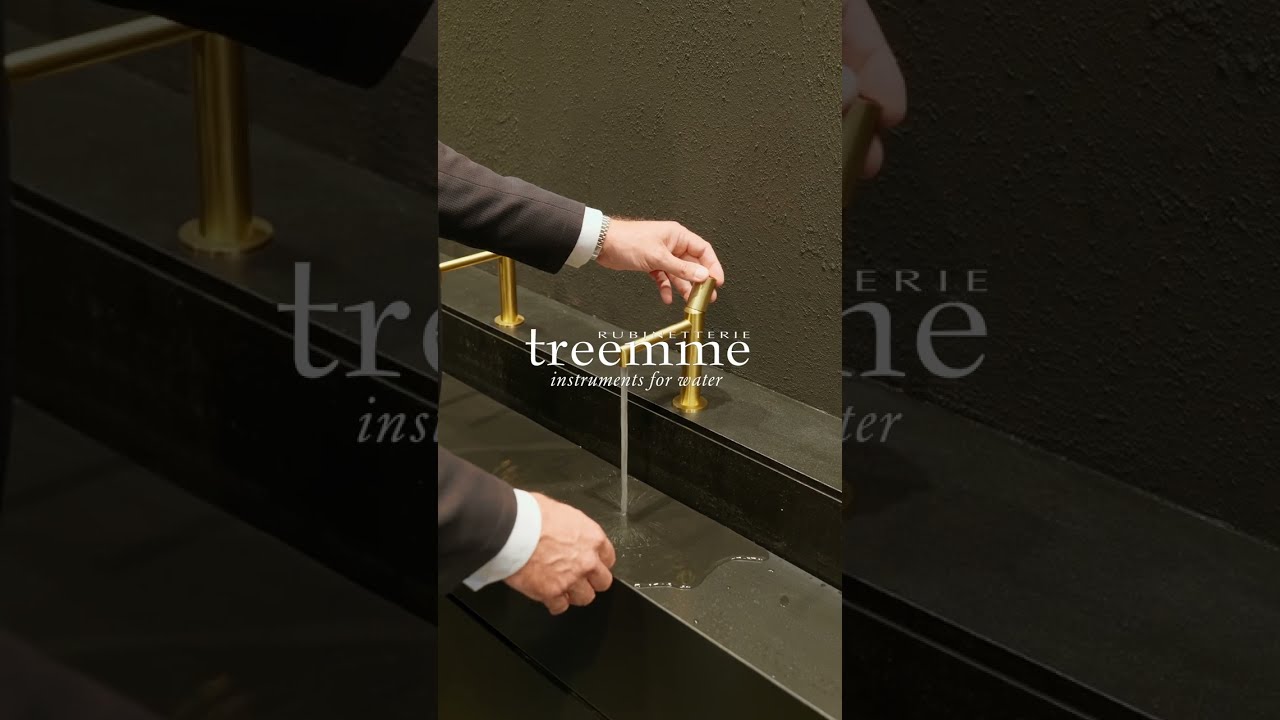 CERSAIE 2023 | Rubinetterie Treemme - Massimo Tommasi presents the 28mm collection