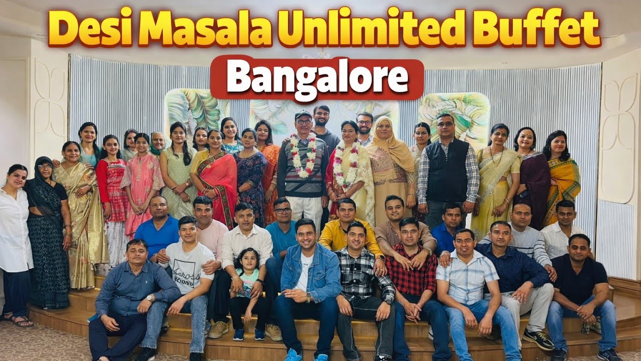 Desi Masala Bangalore इतना सस्ता Unlimited Buffet? 😲 | Desi Masala Bangalore Full Review