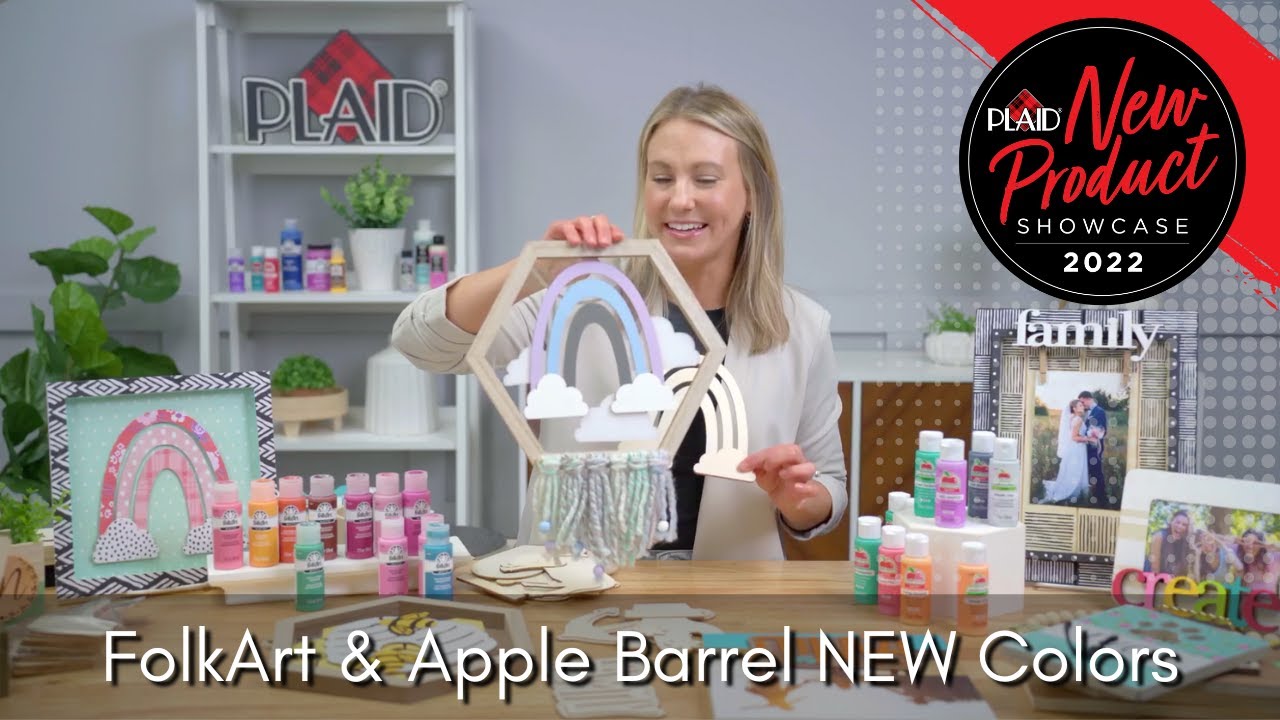 New Paint Colors for FolkArt and Apple Barrel - Plaid's 2022 New Product Showcase Session 4
