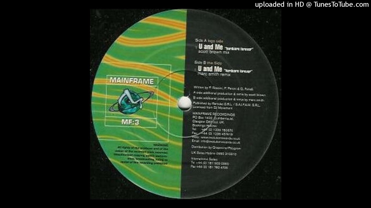 2 Without Heads - You And Me (Hardcore Forever) (Miss Groovy Remix)