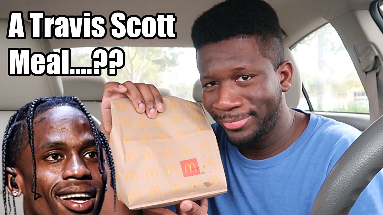 Lemme get that Travis Scott Wit Cheese!!😂😂 | Mcdonalds Travis Scott's Meal Review