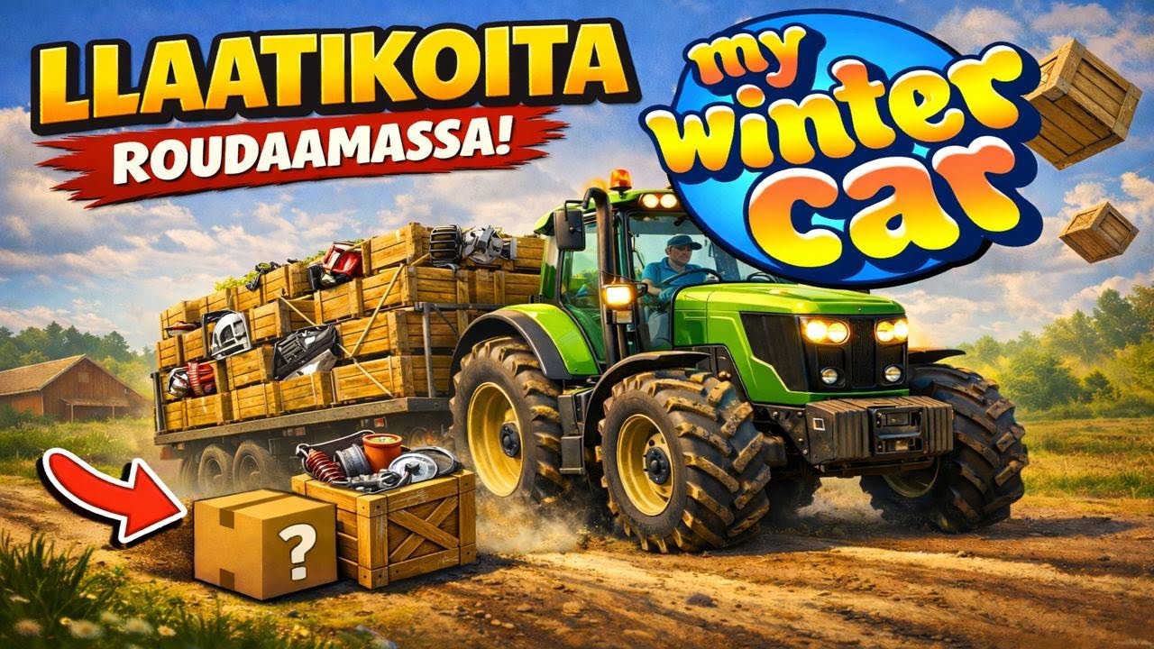 #mywintercar  Pakettien roudausta ja un boxinngia