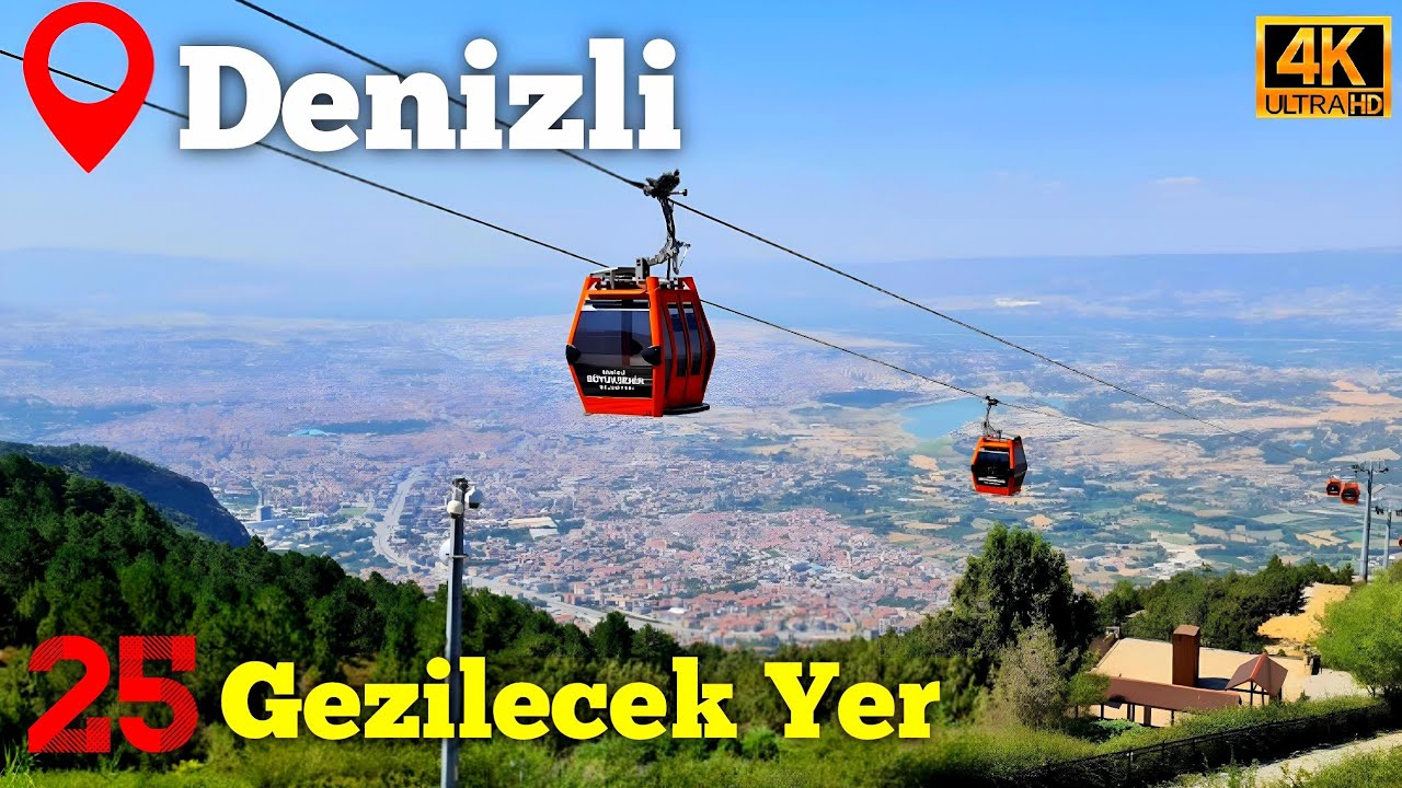 Denizli'de Mutlaka Gezmeniz Gereken 25 Harika Yer (2025) - 4K | Denizli Gezilecek Yerler