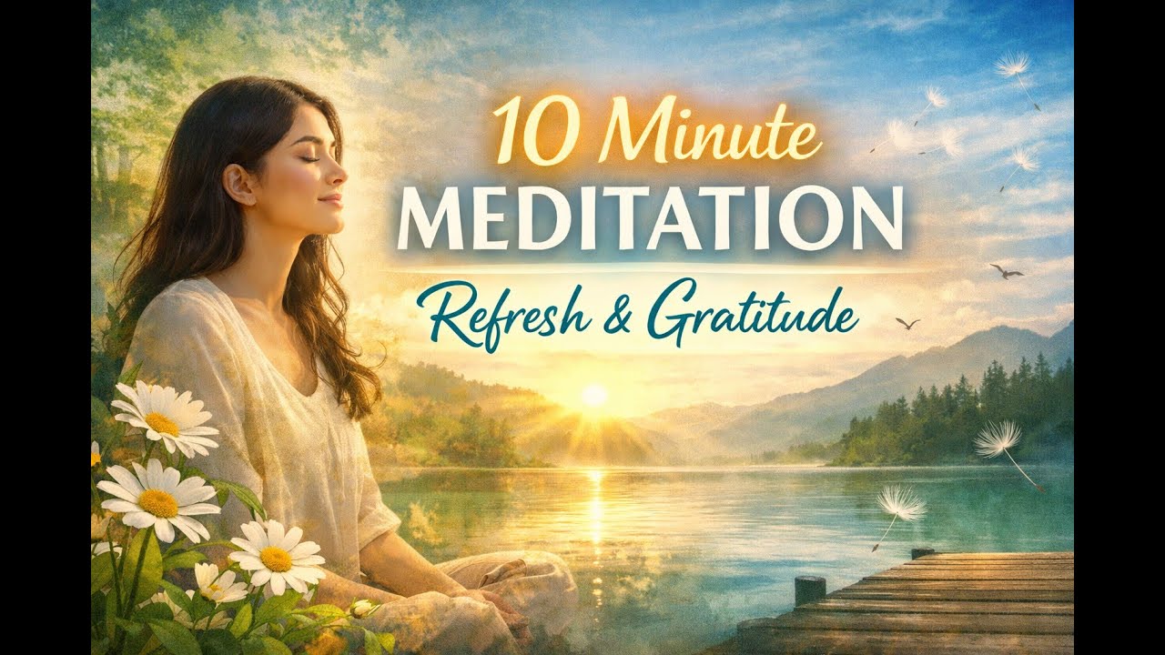 10 Minute Meditation Refresh and Gratitude