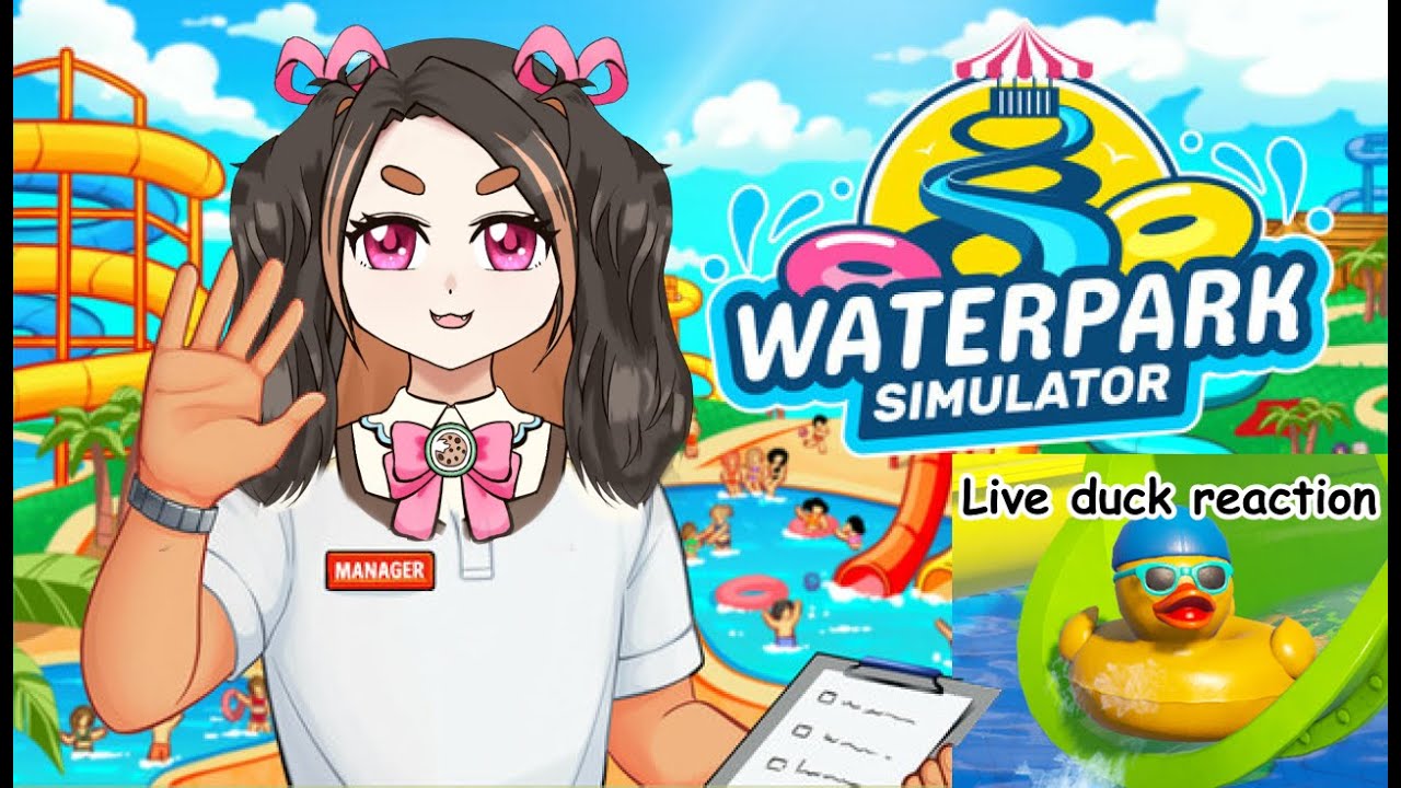 【Waterpark Simulator】Pee in the pool to help warm everyone up! (Part 6)