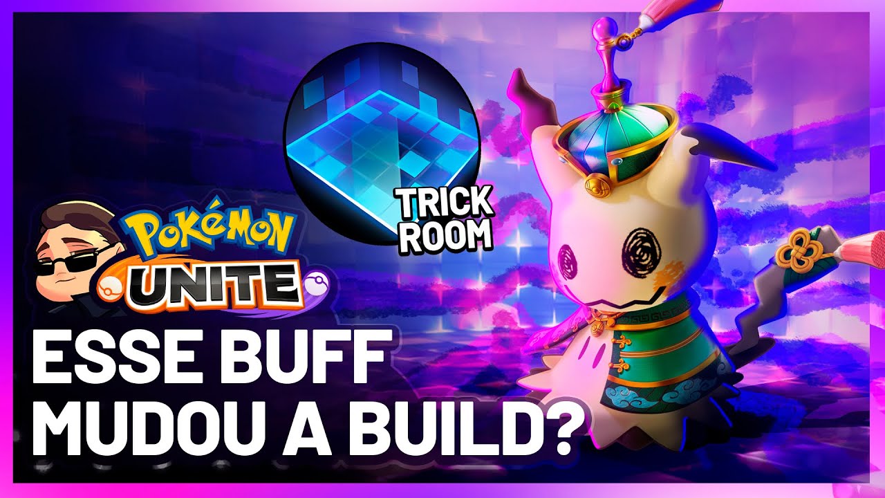 ESSA BUILD FINALMENTE ESTÁ MUITO FORTE! Pokemon Unite Mimikyu Gameplay