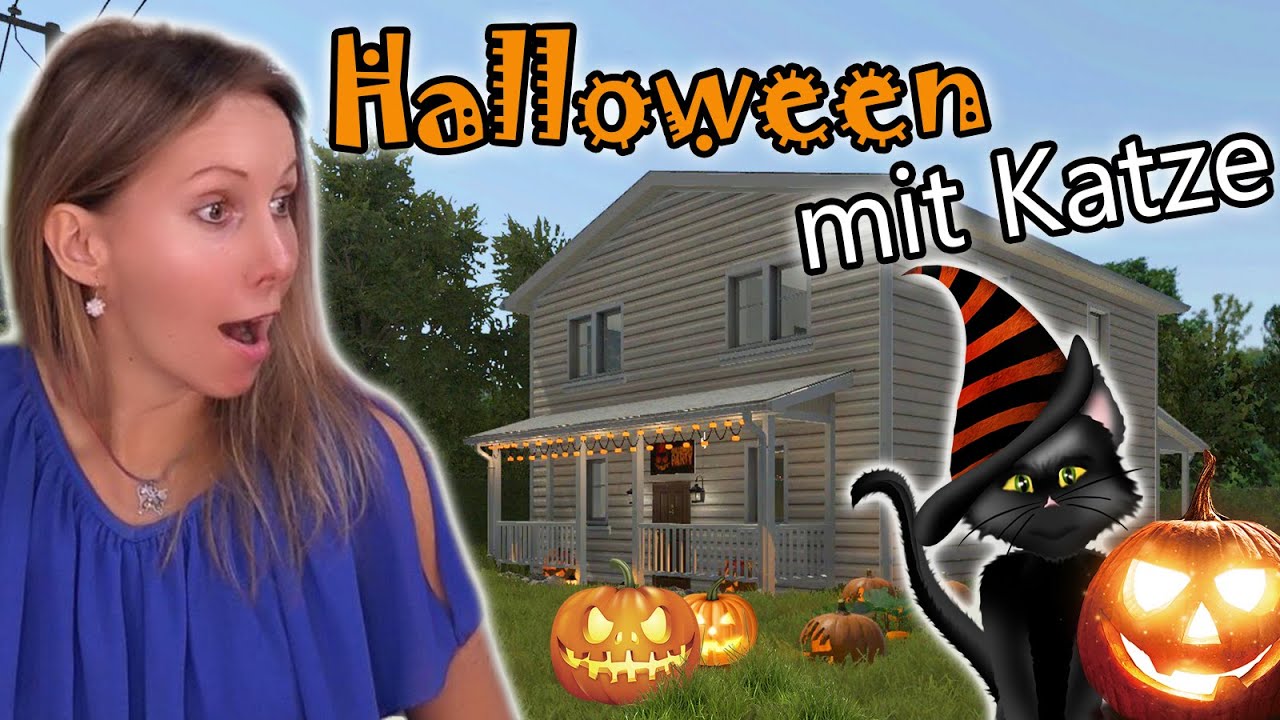 Der FLUCH muss weg! 🎃 Umbau für die HALLOWEEN Party 💫🎉 House Flipper PETS deutsch 🏠 Folge 08