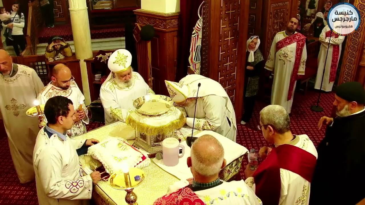 القداس الالهى  الاول يوم الاربعاء من الصوم الكبير   4/ 3 /  2026