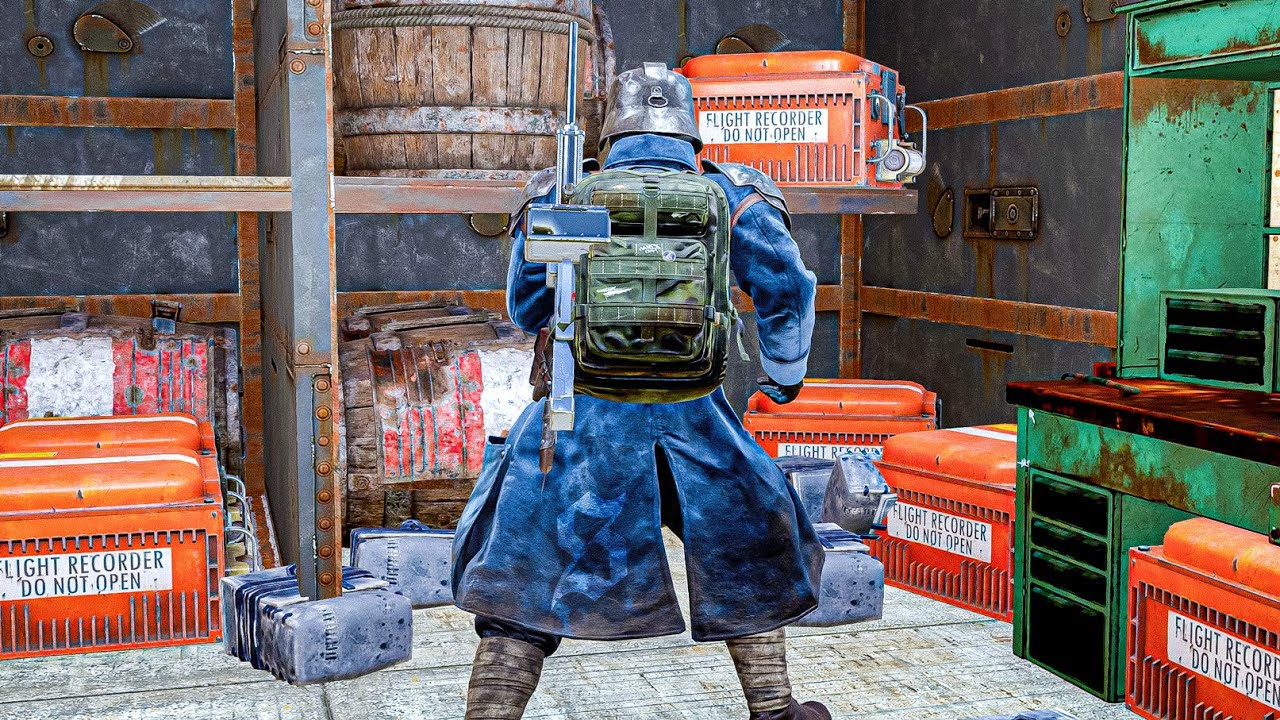 raiders left all this juicy loot for me? - SOLO VANILLA RUST #8 S169