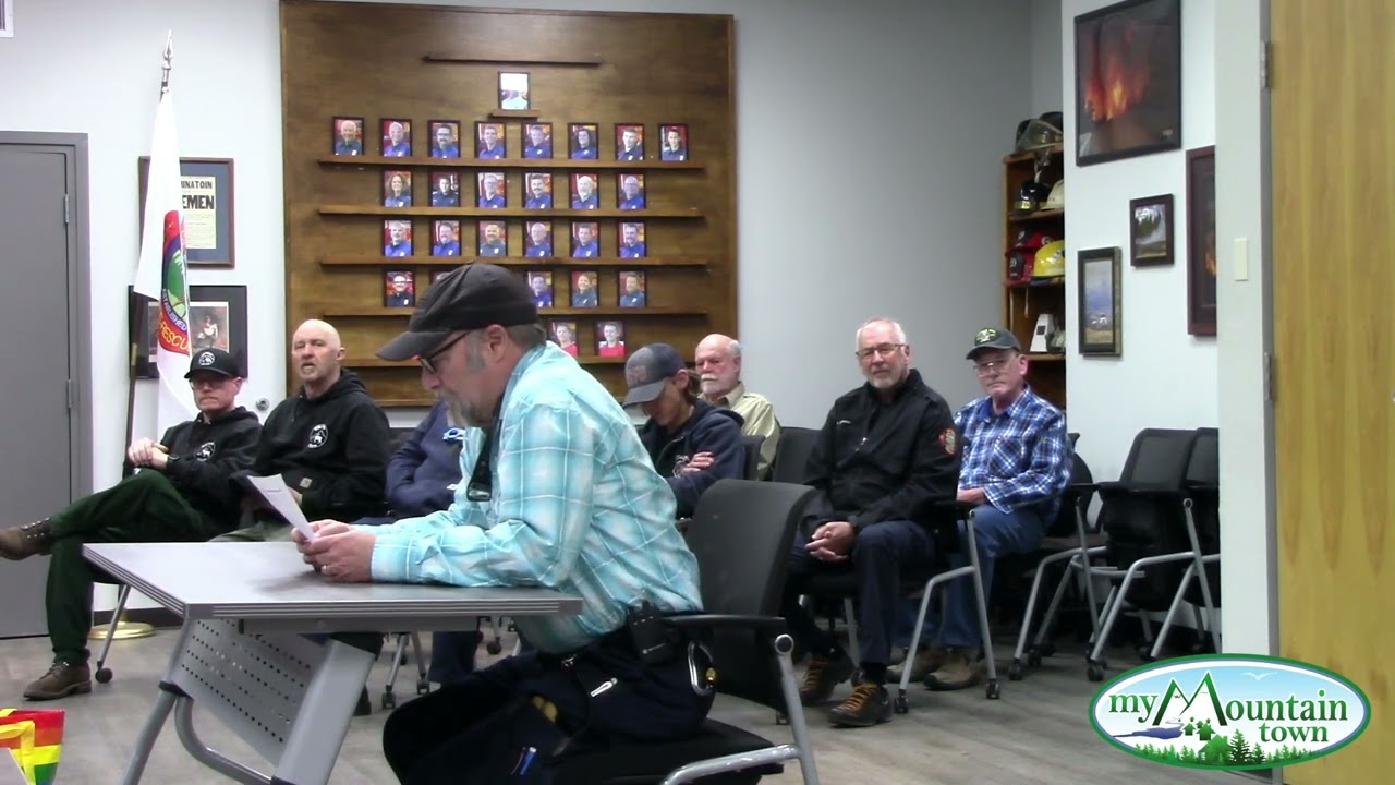 Elk Creek Fire Board Meeting April 2025