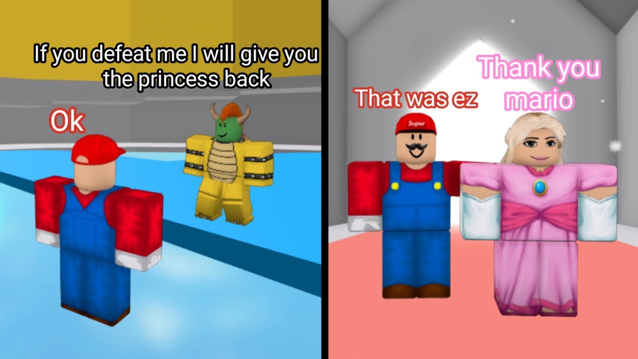 What If Mario Played Tower of Hell (ROBLOX)