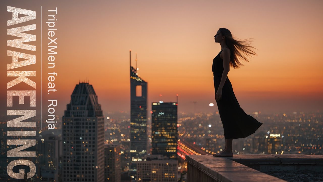 TripleXMen feat. Ronja - AWAKENING (Official Music Track & Lyrics) | SynthPop/EDM