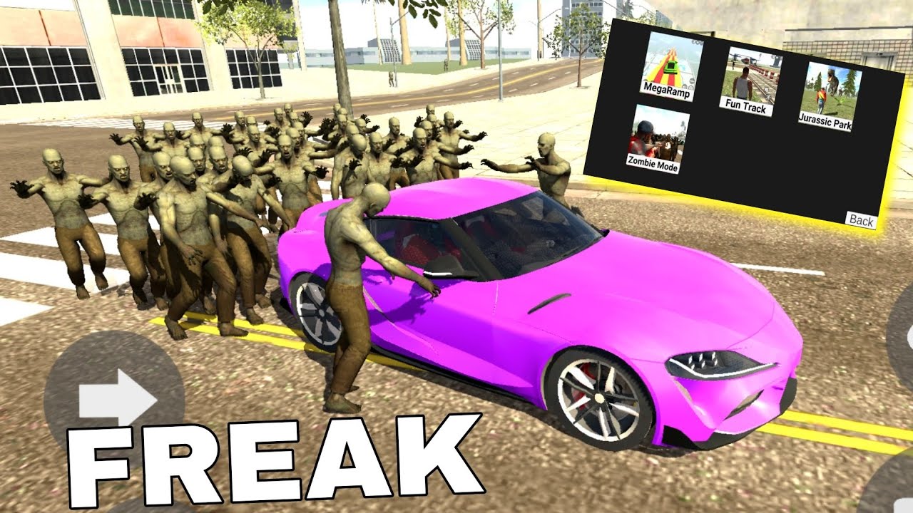 ZOMBIE MODE OPTION UPDATE INDIAN BIKE DRIVING 3D