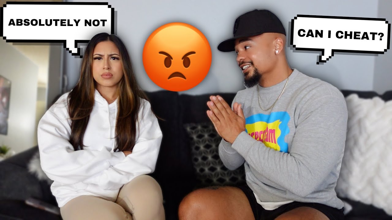 Asking My Girlfriend For Permission To CHEAT Too See How She REACTS..