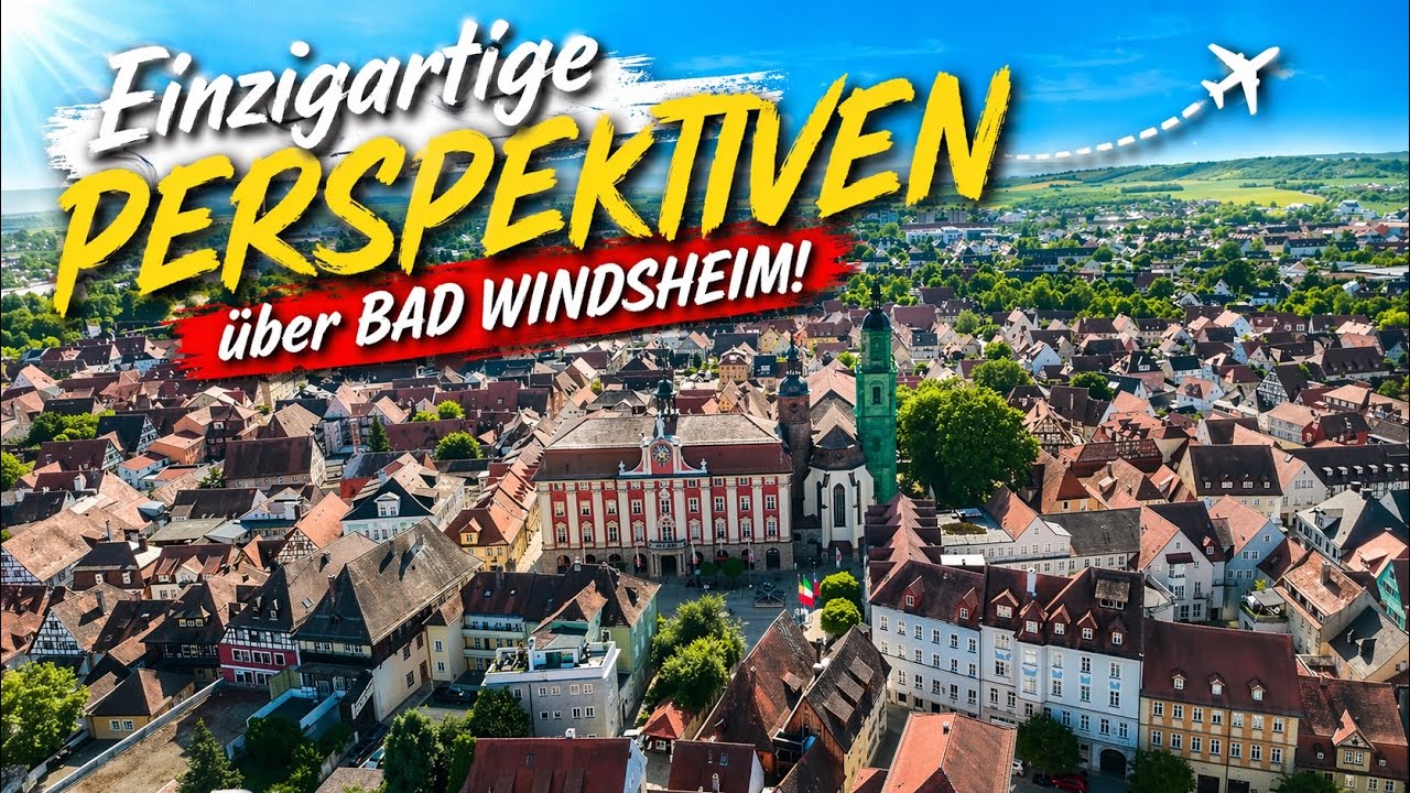 ✈️ Einzigartige Perspektiven &uuml;ber Bad Windsheim!