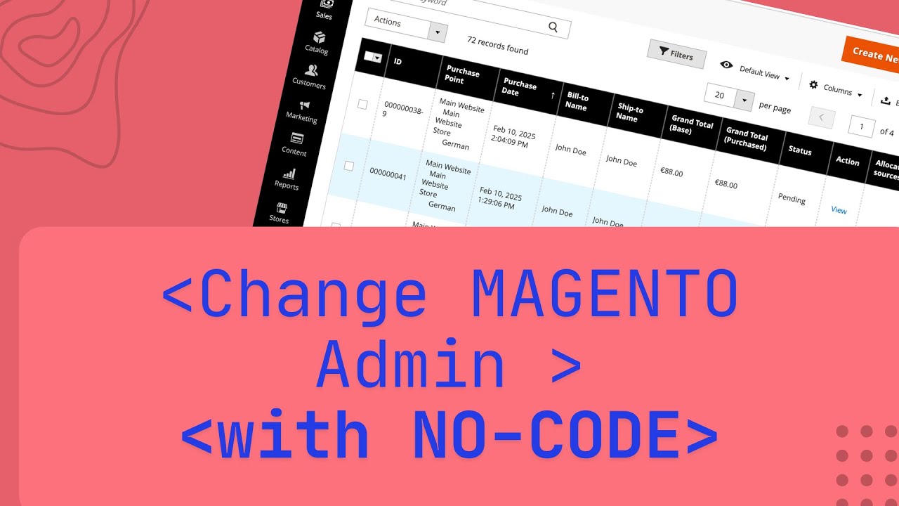 Extend Adobe Commerce Admin Grids Without Coding