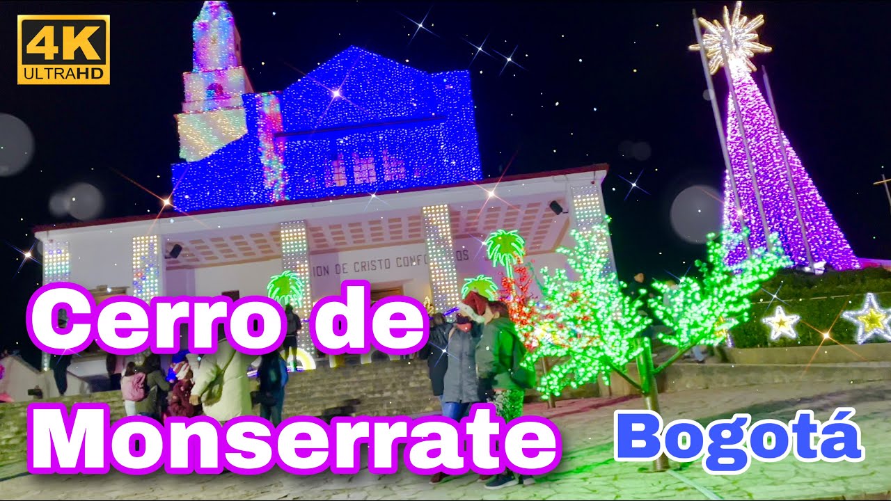 Navidad en Monserrate Bogotá Colombia | Recorrido Teleférico y Funicular.