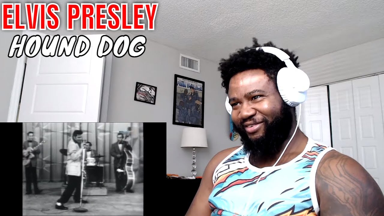 Elvis Presley - Hound Dog (1956) HD - REACTION