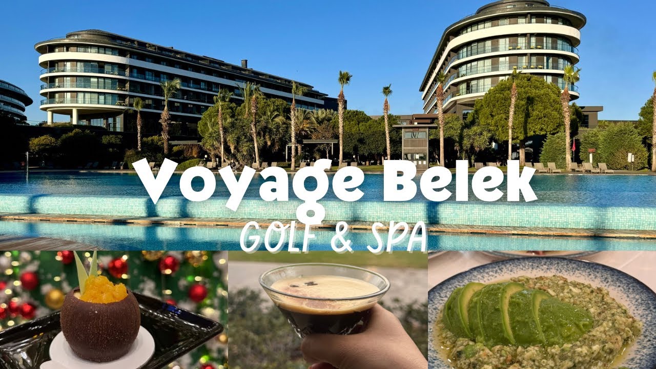 Voyage Belek Golf & Spa Antalya /Otele Dair Herşey‼️ PART 1 Havuz/Yemek/MiniClub/DELUXE ODA/Alacarte