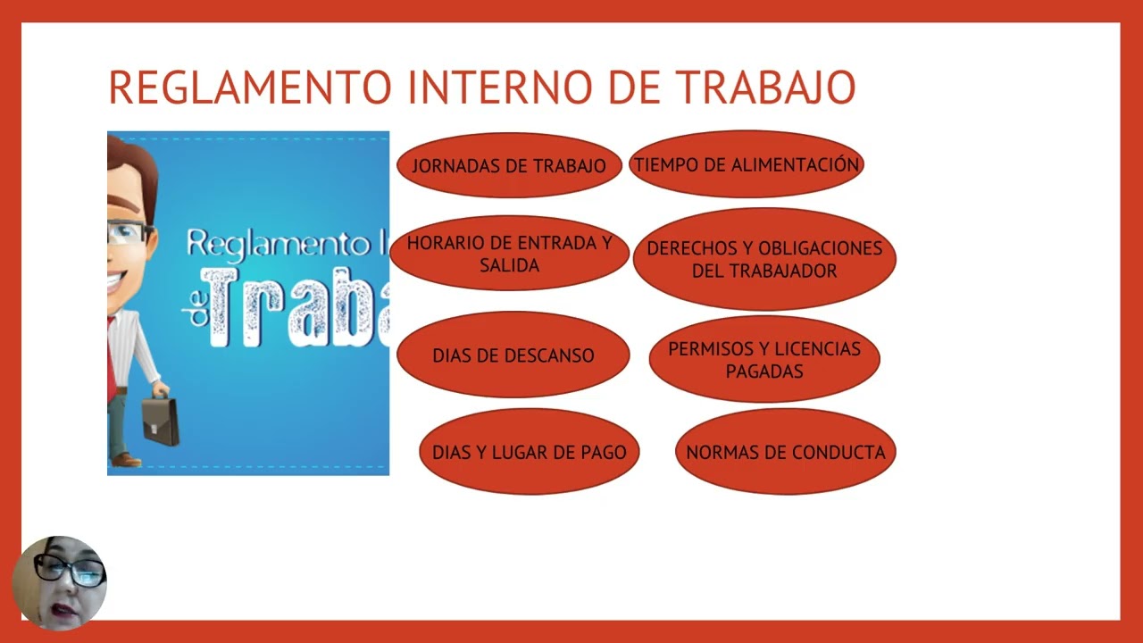 Reglamento interno de trabajo MATERIAL pptx