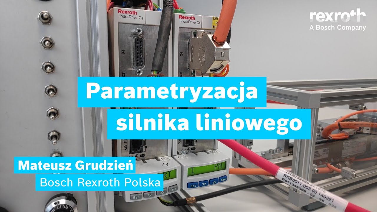 Parametryzacja silnika liniowego
