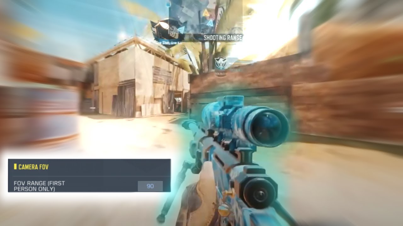 This is why you should use 90 FOV for sniping