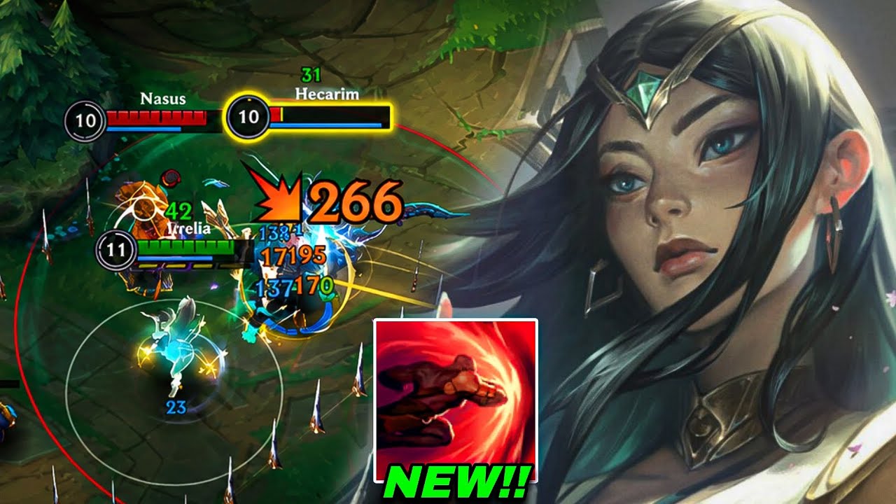 TOP LANE IRELIA WITH SUDDEN IMPACT IS BROKEN.. WILD RIFT