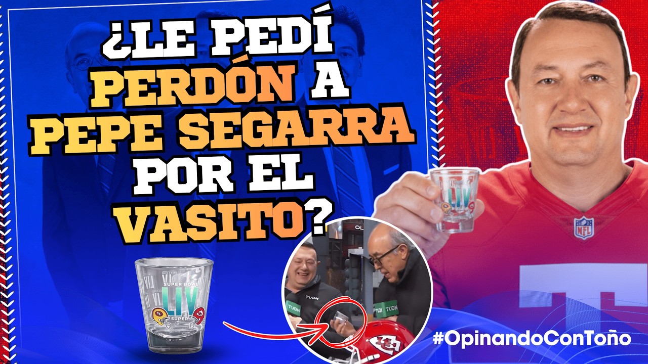 ¿Le pedí PERDÓN a Pepe Segarra por el VASITO? | Toño De Valdés