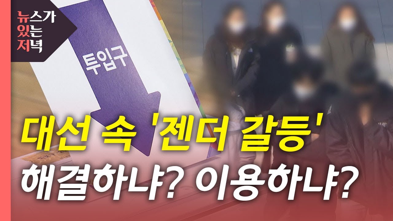 [뉴있저] '이대남&middot;이대녀'에 구애하지만...'젠더' 소비만 하는 대선 / YTN