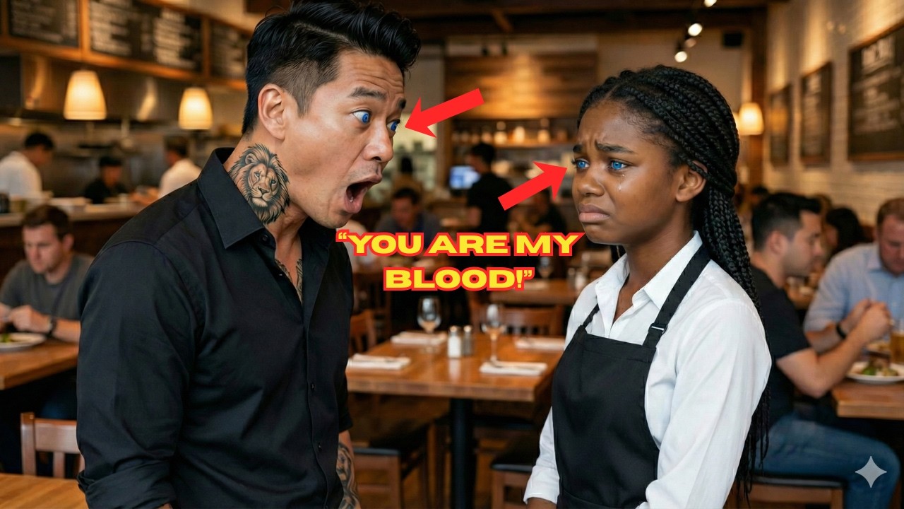Mafia Boss Defended a Bullied Black Waitress –He Looked at Her Eyes and Gasped 