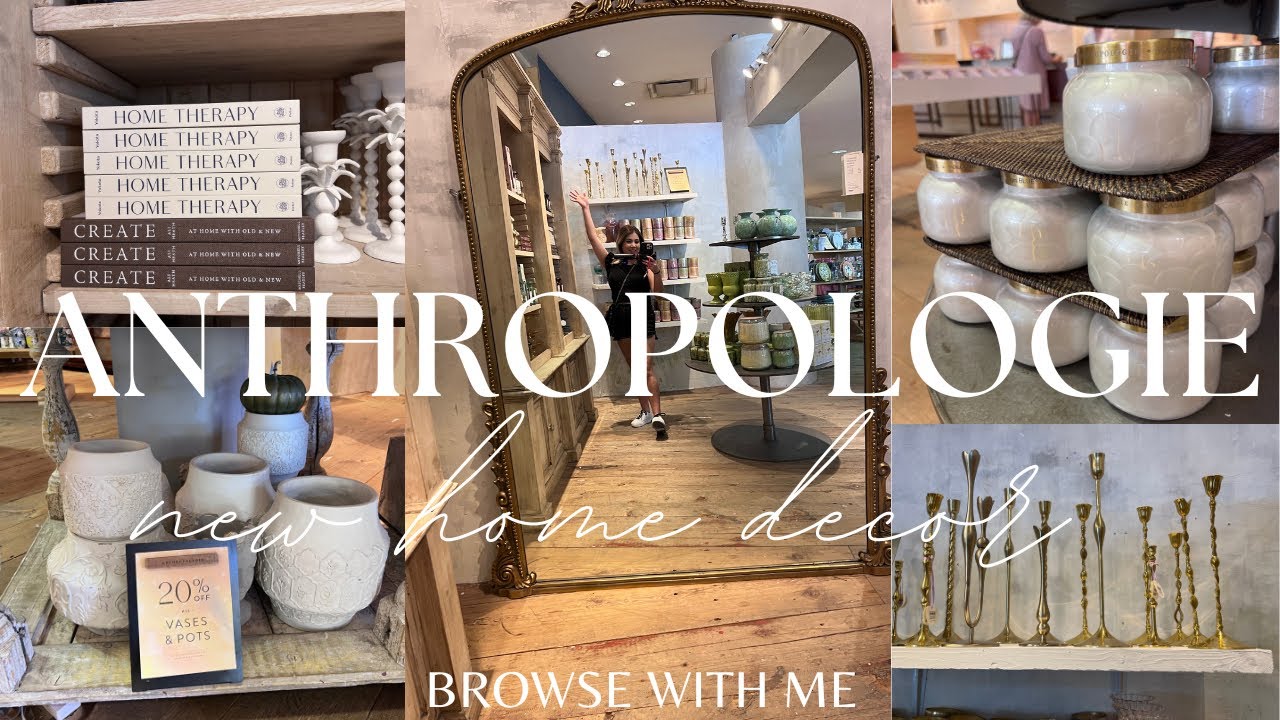 ANTHROPOLOGIE NEW HOME DECOR FOR 2024 || HIGH END HOME DECOR FINDS!!!