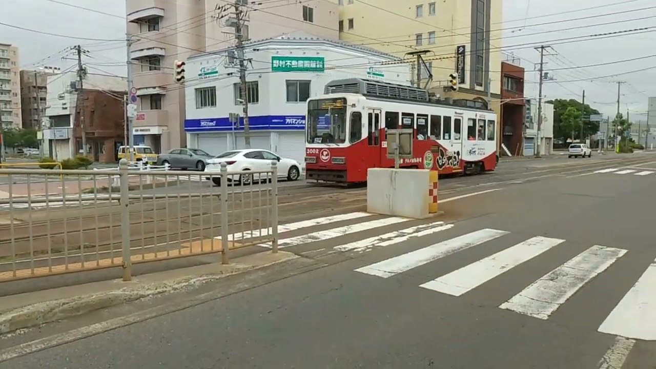 函館マラソン開催に伴う臨時 五稜郭公園前行き