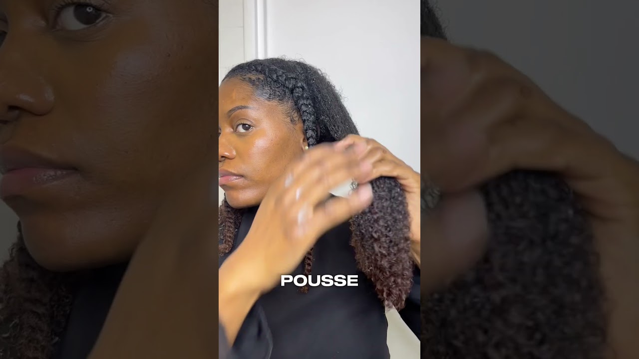 Ma routine capillaire m'a aid&eacute; a retenir mes longueurs #hair #naturalhair #cosmetics