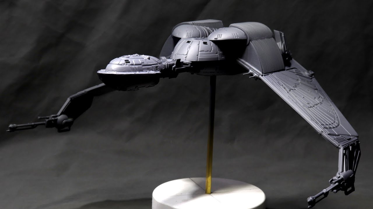 Star Trek AMT 1/350 Klingon Bird of Prey Part 1