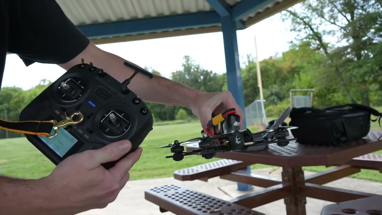 First flight ever with a 5 inch fpv quad! #drone