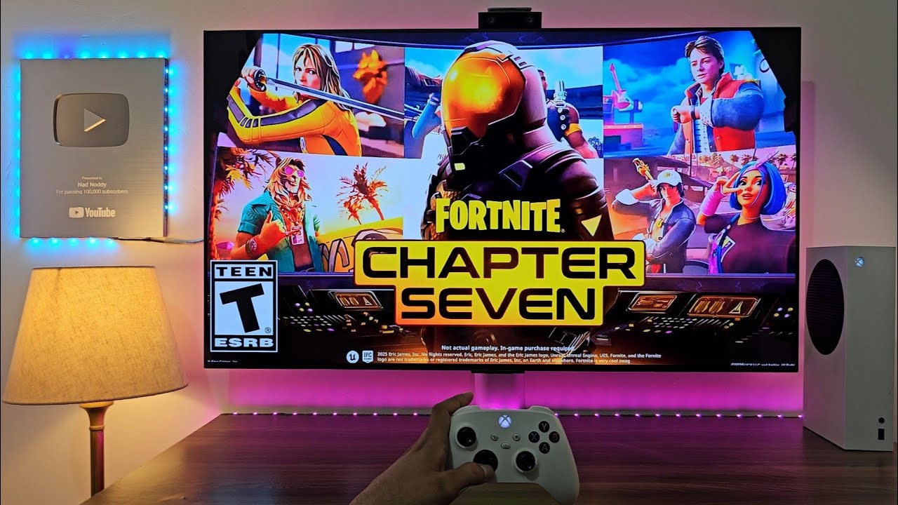 Fortnite Chapter 7 (Xbox Series S) 120FPS Gameplay