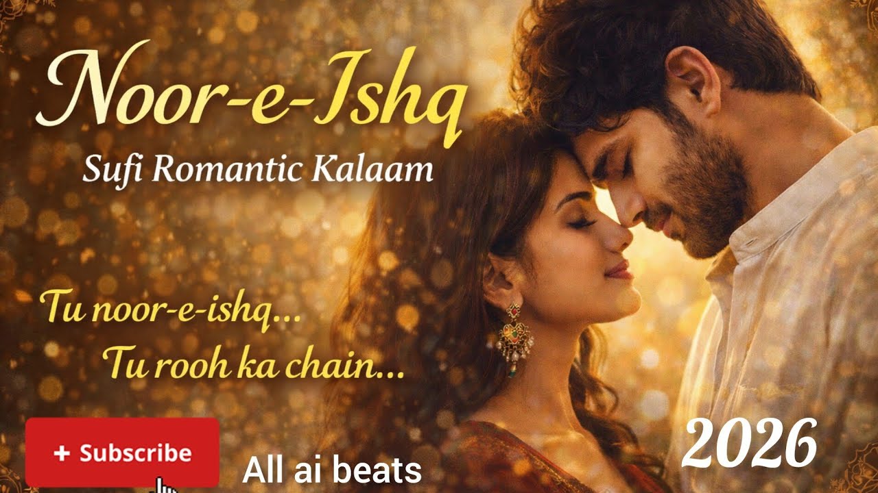 Noor-e-Ishq | Sufi Romantic Kalaam | Deep Love Song 2026 | Heart Touching