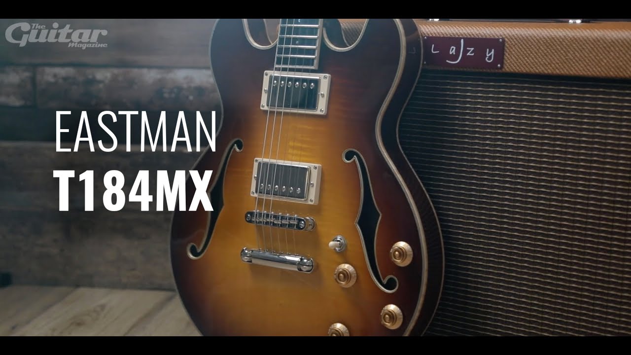 Eastman T184MX hollowbody electric guitar demo
