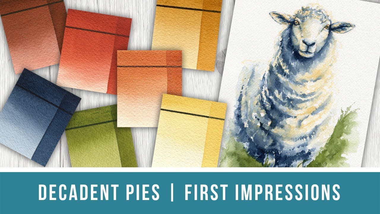 Prima's Watercolor Confections Decadent Pies | First Impression Review
