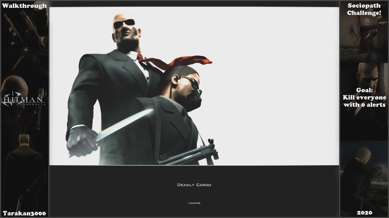 ✮ Hitman: Contracts: Deadly Cargo: Sociopath% ✮