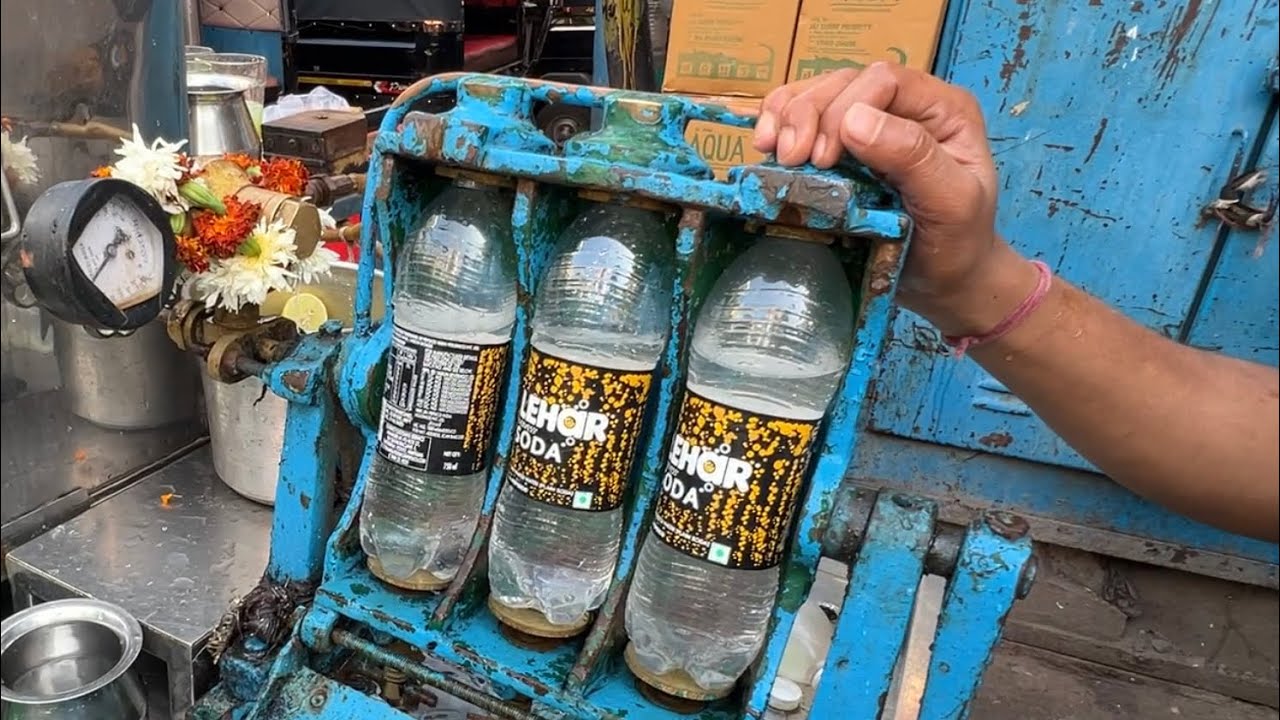 Extreme Lemon Soda Making Skills of Ajmer | Ajmer Street Food